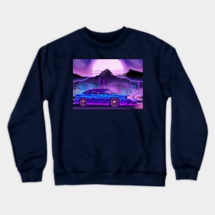 JDM Mazda RX7  Synthwave Crewneck Sweatshirt